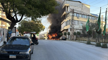 مسيّرة إسرائيلية تقتل قياديا في «حزب الله» بمدينة النبطية جنوبي لبنان