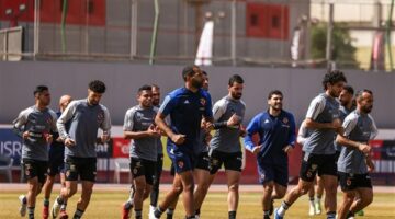 مران الأهلي.. الفريق يبدأ الاستعداد لنهائي كأس مصر