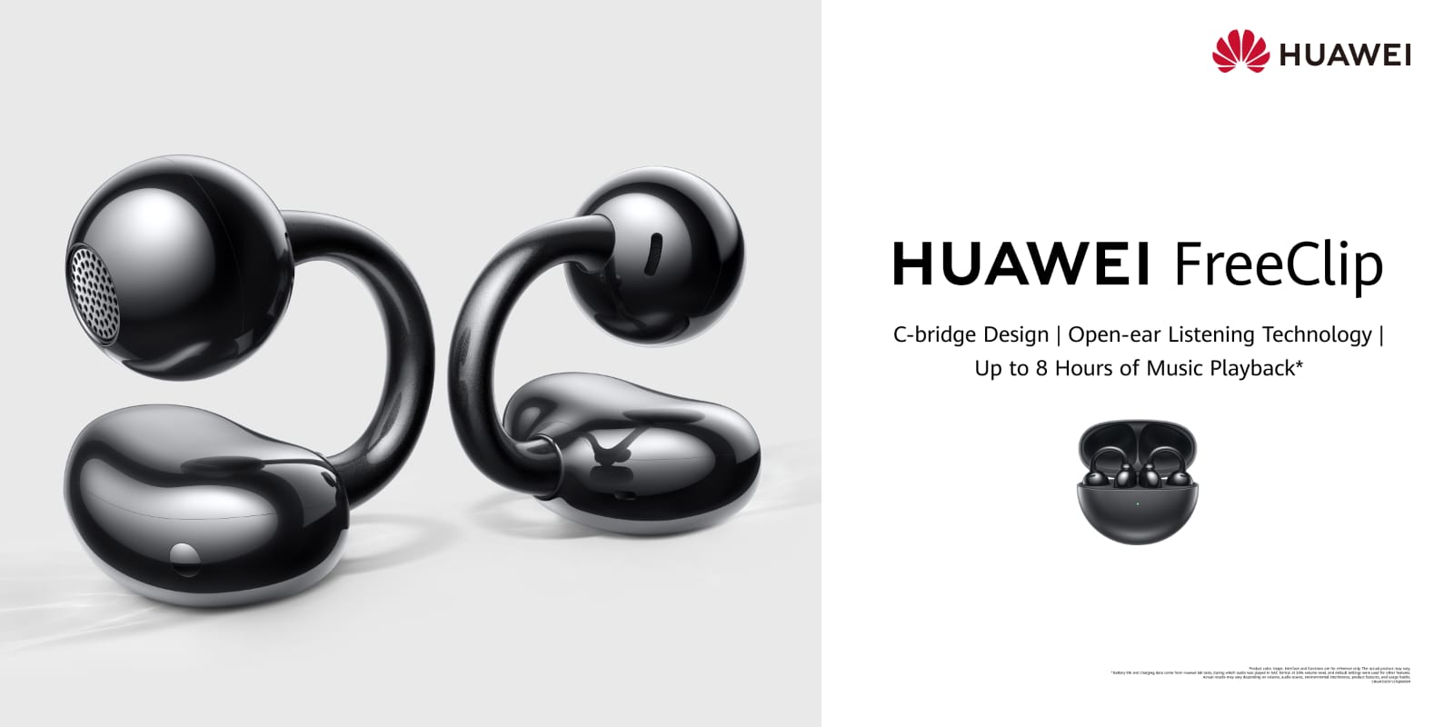 Unleash Your Style and Performance with the HUAWEI FreeClip: The Future of Open-Ear Earbuds
