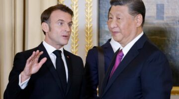 الرئيسان الصيني والفرنسي يدعوان لـ«تنفيذ ملموس» لحل الدولتين