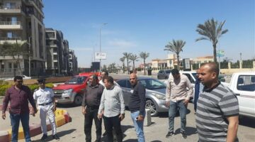 حملات لرفع الإشغالات وتكثيف صيانة المزروعات بمدينة الشروق