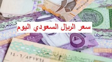 قبيل عودة البنوك.. سعر الريال السعودي أمام الجنيه اليوم الأحد 5-5-2024