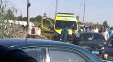 مصرع وإصابة 5 أشخاص بحادث انقلاب سيارة بالصحراوي الغربي بسوهاج